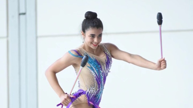 La giovane ginnasta Giulia Giordano porta a San Mauro una splendida medaglia d’oro