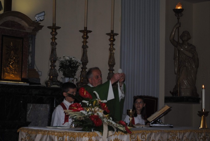 San Mauro piange don Benito Luparia