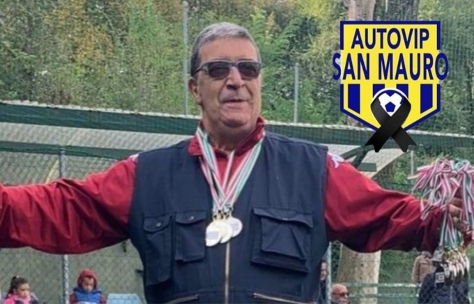 Anche il calcio sanmaurese piange il dirigente Ciro Burbaci