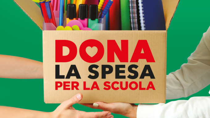 Dona la spesa per scuola: il 7 settembre giornata di raccolta di materiali di cancelleria