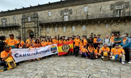 CamminAutismo, i ragazzi sono arrivati a Santiago