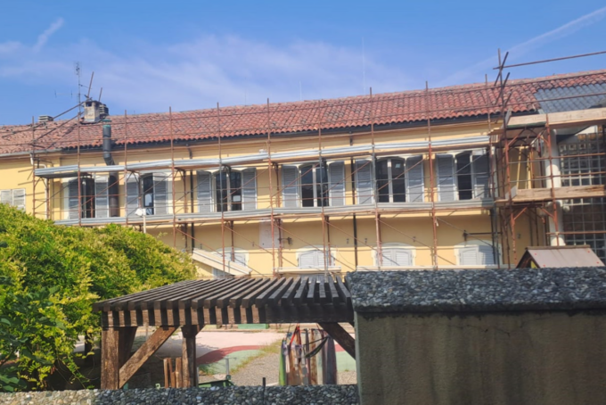 San Mauro: alla materna Campra avanti tutta con la bonifica dell’amianto