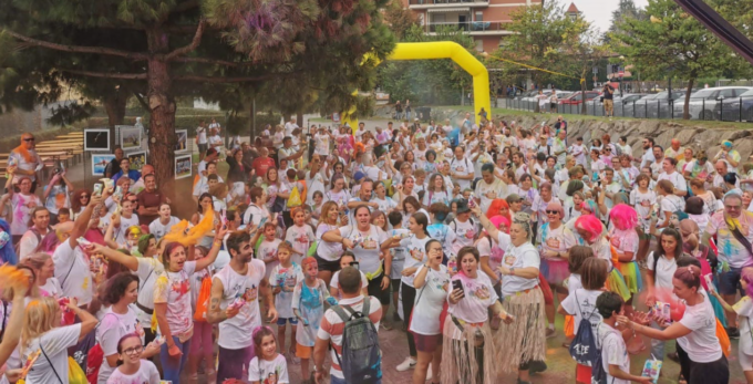 A Castiglione si scaldano i muscoli per la “Hope color”