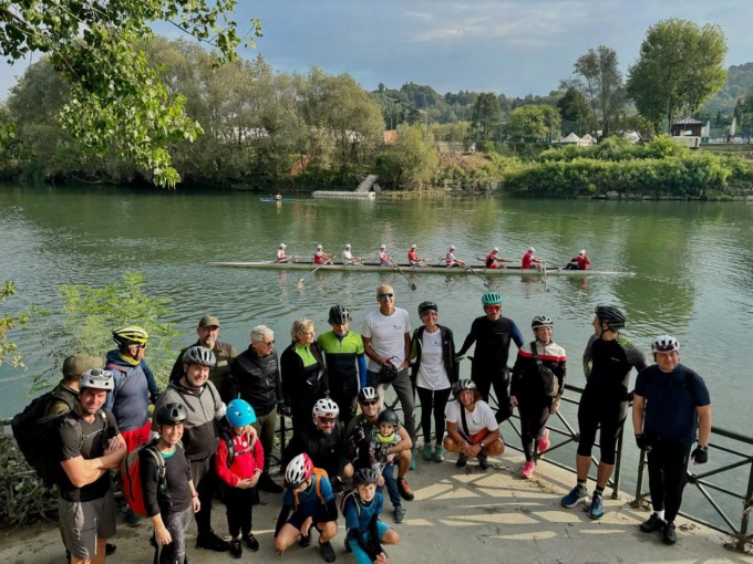 Pedalan Po: l’iniziativa alla scoperta delle aree protette è passata anche da San Mauro