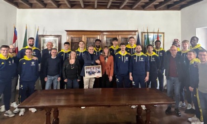 San Mauro Torinese: la Reale Mutua Basket Torino A2 accolta in municipio