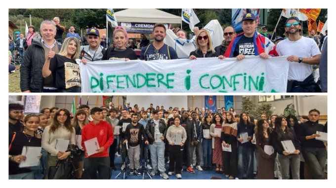 “La Lega ha preferito Pontida alla cerimonia di consegna della Costituzione”