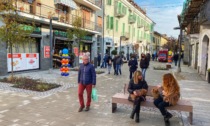 Nell'isola pedonale di Settimo si passeggia a suon di musica