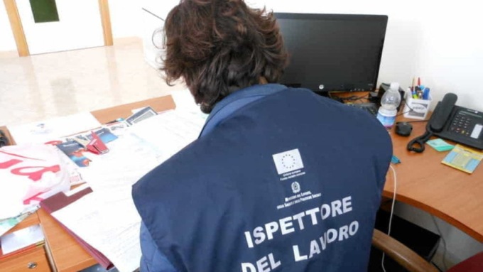 Controlli dell’Ispettorato del Lavoro: multe da 20mila euro