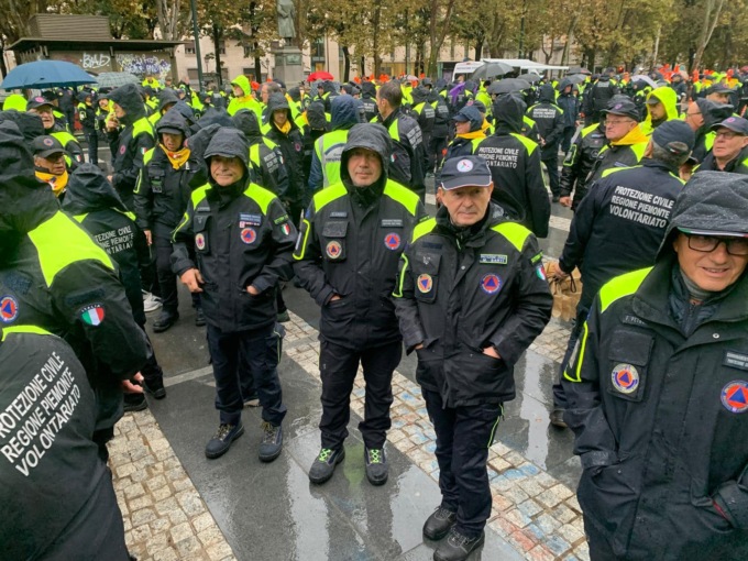 Raduno regionale Protezione civile: gruppi di Settimo, San Mauro e Collina presenti