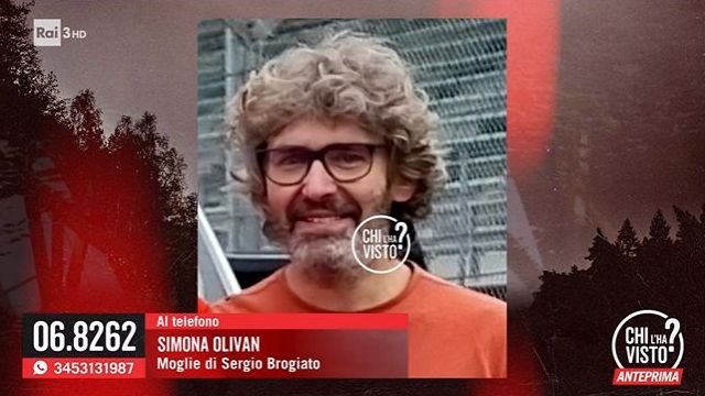 “Aiutateci a ritrovare Sergio”: a “Chi l’ha visto” il doloroso appello della moglie