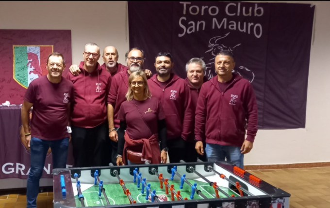 San Mauro: col torneo di calcio balilla il Toro Club ha fatto un altro goal