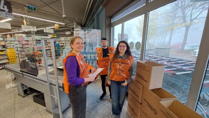 Banco Alimentare la generosità diventa spesa per i poveri.