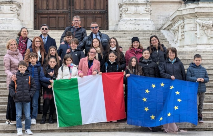 Il Consiglio comunale dei ragazzi di San Mauro a scuola di democrazia nella Capitale