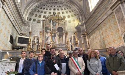 Gassino: inaugurati la tastiera e l'orologio del campanile di Bussolino