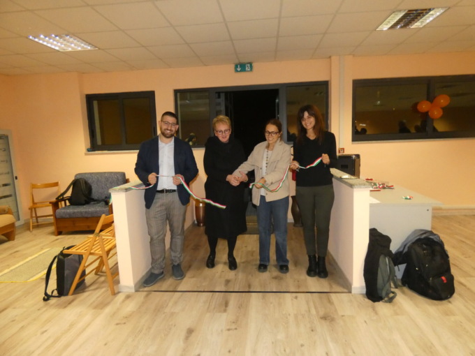 Inaugurato il salone polivalente  di via Buonarroti