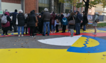 Settimo Torinese: inaugurato il nuovo spazio colorato davanti alla scuola Giacosa