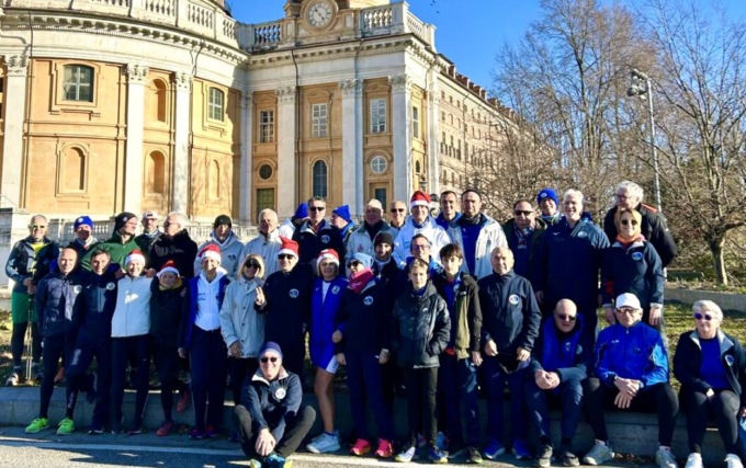 Atletica Settimese, il tradizionale brindisi di fine anno a Superga