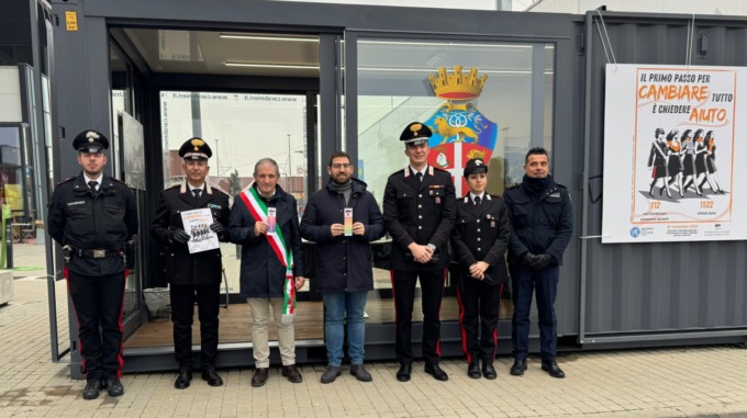 Al Settimo Cielo di Settimo Torinese stand dei Carabinieri