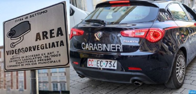 Settimo Torinese: ruba capi di abbigliamento e minaccia le commesse