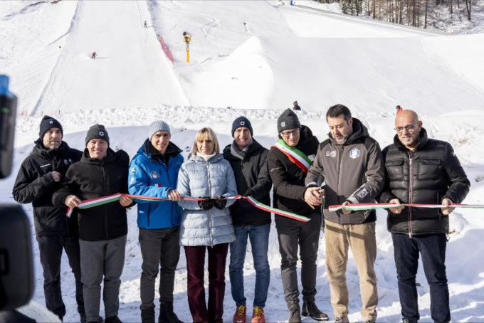 A Livigno consegnata la prima opera per le Olimpiadi 2026