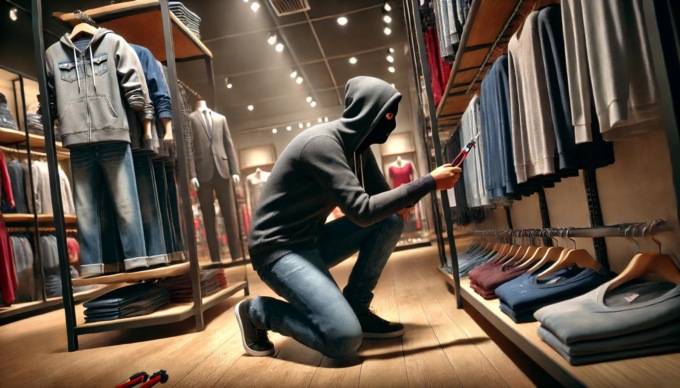 Ladro “furbo” ruba 18 capi di abbigliamento nei negozi di Settimo