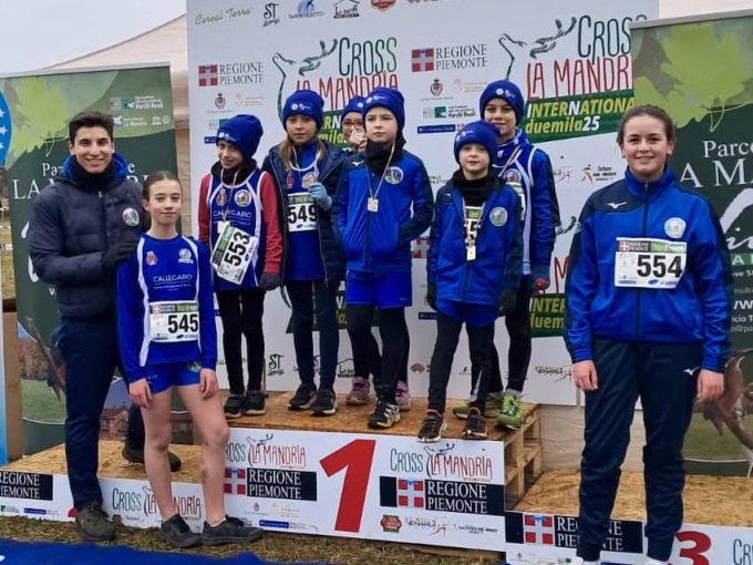 Atletica settimese: al Cross della Mandria grandi risultati per il settore Giovanile