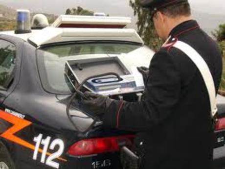 A «zig-zag»  per il centro: denunciato e patente ritirata