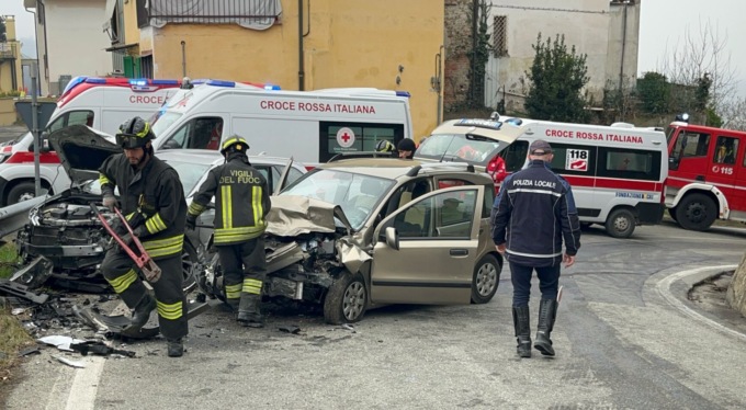 Grave schianto a San Raffaele Cimena
