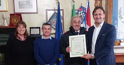 In pensione il comandante Scacco: era stato in servizio anche a Settimo e Venaria