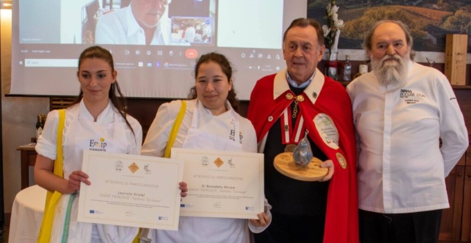 Due studentesse dell’Enaip di Settimo brillano al concorso “Il territorio in cucina”