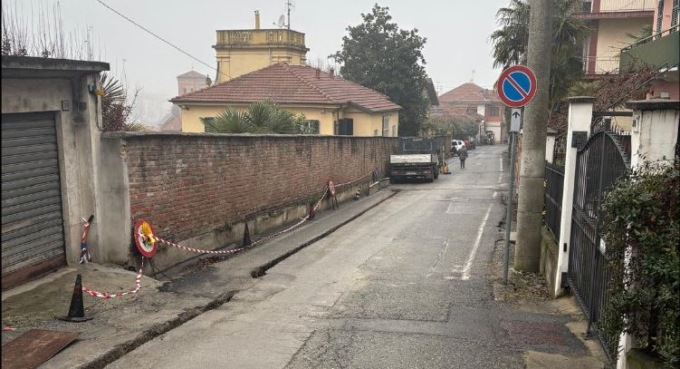 A San Mauro in via Moncanino arriva la fibra ottica ma non manca qualche disagio