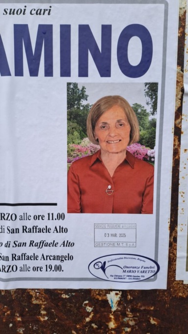 Donna morta nello scontro frontale, la data dei funerali