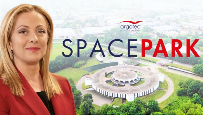 Giorgia Meloni attesa alla Argotec di San Mauro Torinese