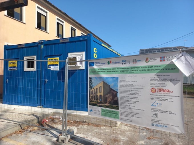 Casa di comunità a San Mauro Torinese: avviato il cantiere