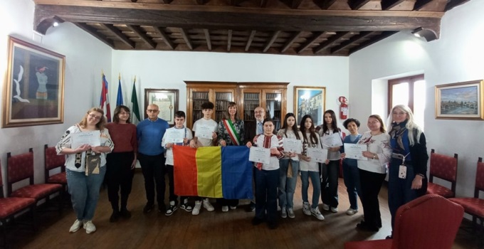 Docenti e allievi romeni accolti a San Mauro Torinese
