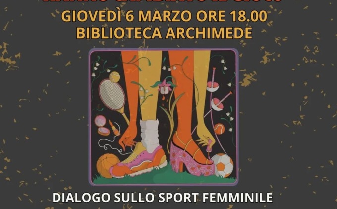 In biblioteca Archimede si parla di “sport al femminile” con delle ospiti speciali