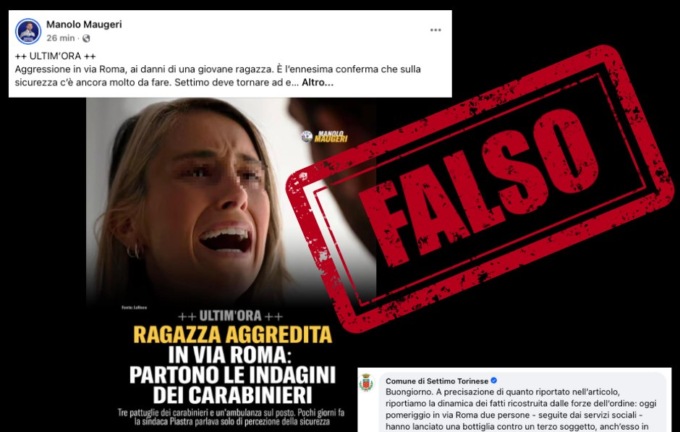 “Ragazza aggredita in via Roma” ma arriva la smentita del Comune