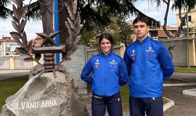 Due talenti dell’Akiyama Settimo entrano nel Centro sportivo olimpico dell’Esercito