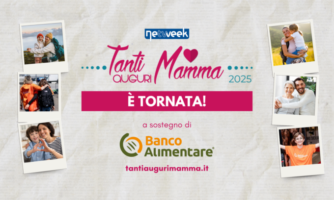 Torna Tanti Auguri Mamma, per festeggiare insieme e fare del bene