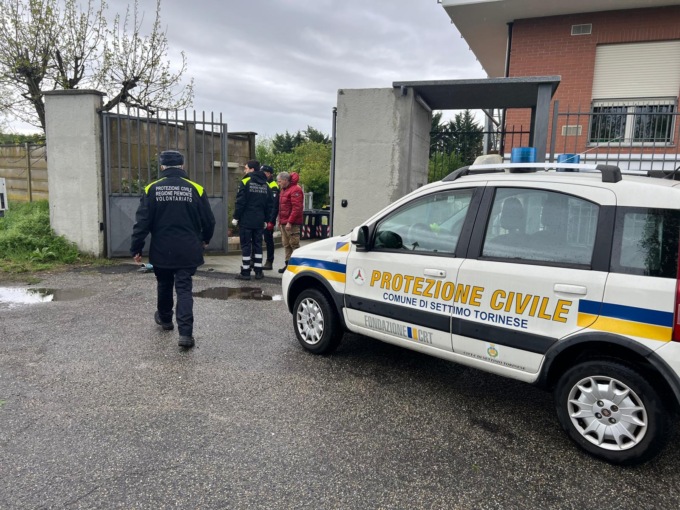 Maltempo, Settimo ringrazia i volontari: «Gestione efficace grazie all’impegno di tutti»