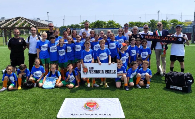 Alla Festa del calcio giovanile presenti le squadre di Venaria