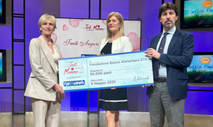 Netweek ha consegnato alla Fondazione Banco Alimentare la donazione per 50.000 pasti