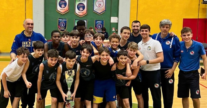 San Mauro Basket da applausi: i Timberwolves U13 vincono il titolo regionale