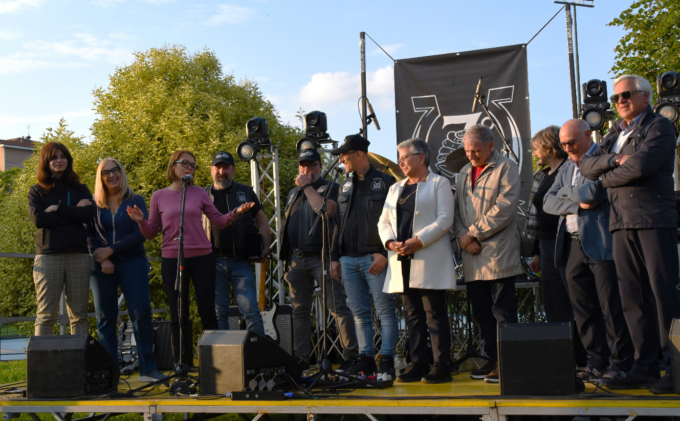 Settimo: al Parco De Gasperi in 300 per la prima festa del 7° Bikers Club