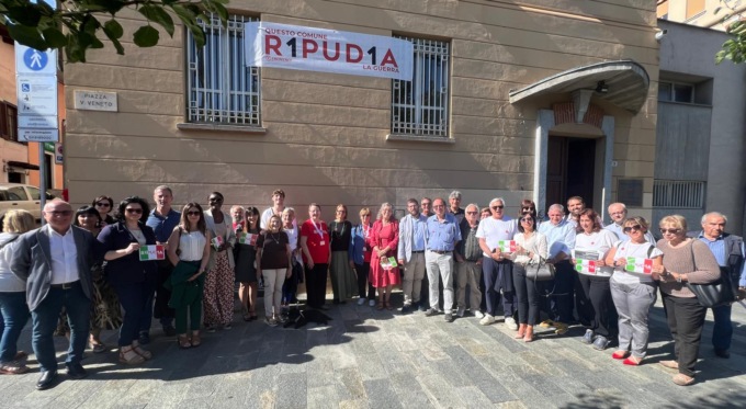 Settimo aderisce alla campagna “R1PUD1A”: «Ripudiamo la guerra, in ogni forma»