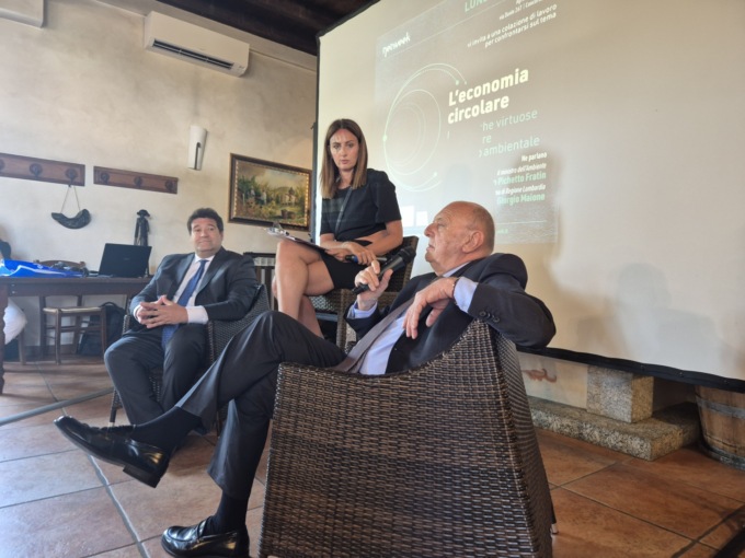 Dialogo sull’economia circolare con il Ministro dell’Ambiente Pichetto Fratin