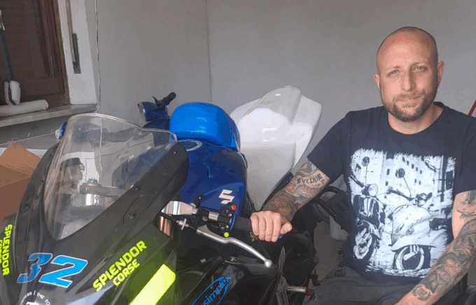 Christian, paraplegico dopo un incidente, torna in sella e sogna in grande