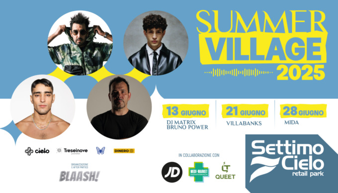 Summer Village 2025 a Settimo Cielo Retail Park