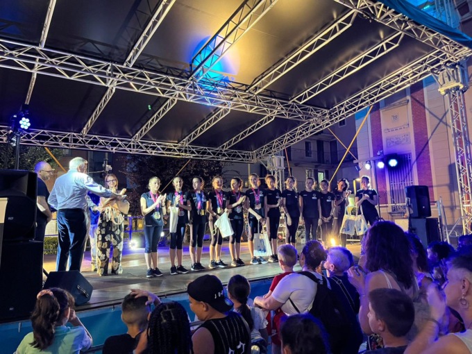 Settimo ha reso onore alle “Farfalle” dell’Italbaby di ritmica