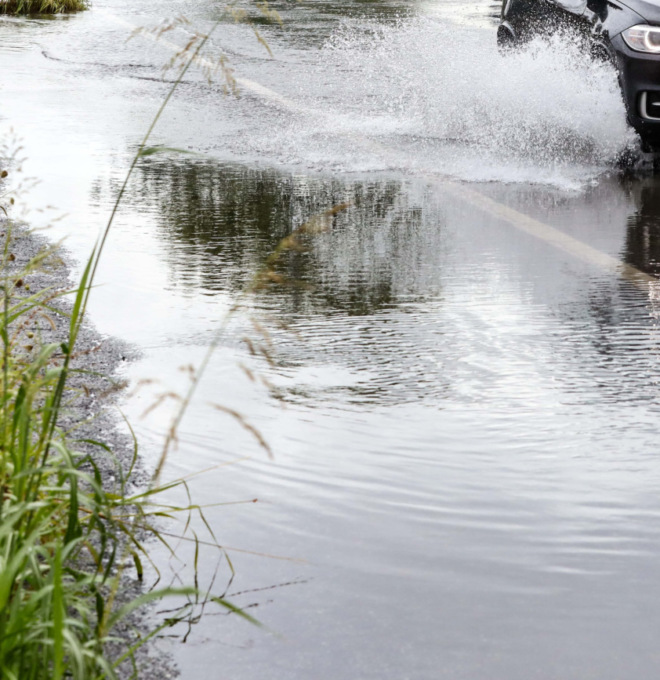 Forte temporale a Settimo, disagi in città